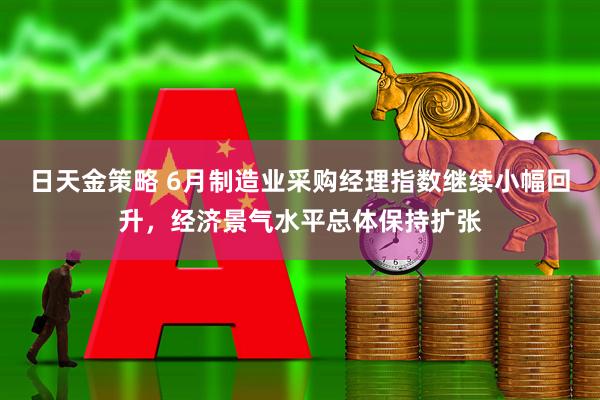 日天金策略 6月制造业采购经理指数继续小幅回升，经济景气水平总体保持扩张